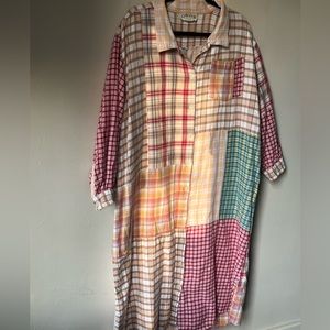 Flannel dress ORVIS SIZE L